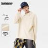 Mark Fairwhale Men's Waffle Knit Long Sleeve Polo Shirt