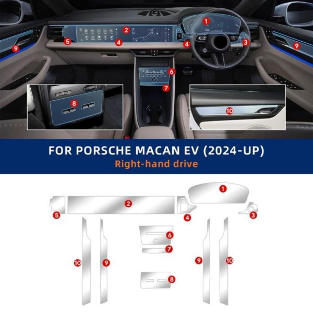 TPU Protective Film for Porsche Macan