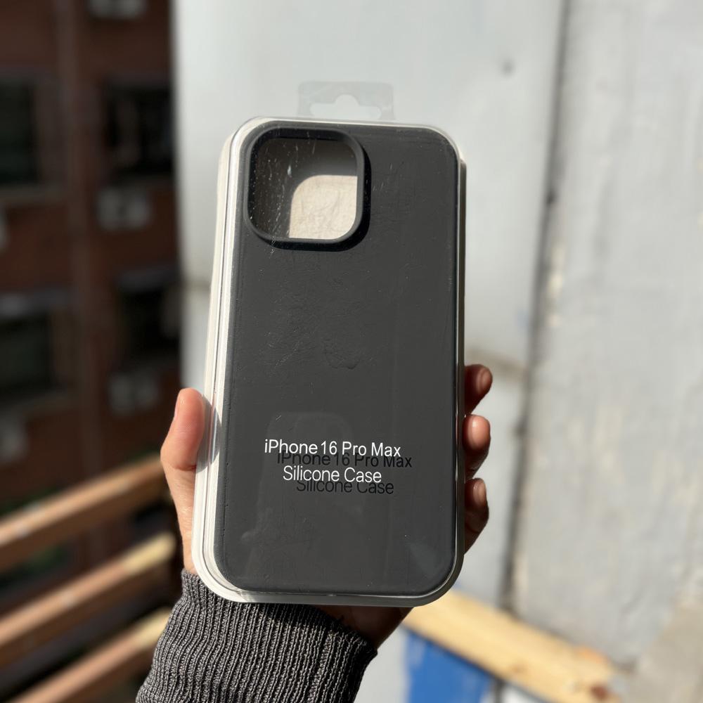 Solid Color Liquid Silicone Case Cover For iPhone 16 Pro Max 16Pro Soft Active Touch Camera Button Cases
