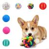 Pet Toy Ball With Sound Features Durable Plastic Material For Pets Playtime