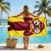 Curious George Fashion Beach Towel: Ideal for Summer Adventures Soft, Absorbent and Quick Drying Suitable for Swimming and Bathing