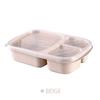 Wheat Straw Lunch Box Portable Bento Box With Compartment Picnic Bento Box Fruit Container Microwave Oven Dinnerware for Student