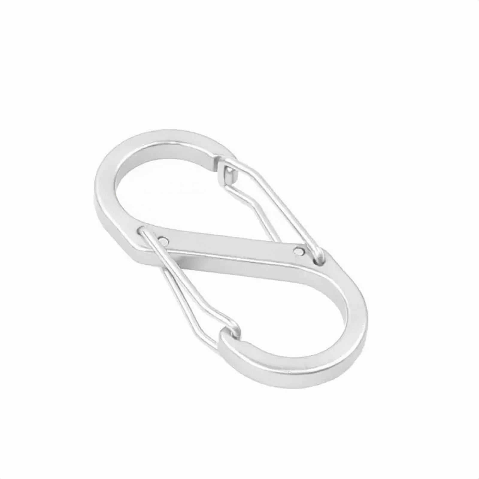 

Многофункциональный алюминиевый карабин-брелок с быстросъемной пряжкой S-типа