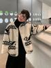 Дитячий зимовий кардиган в корейському стилі 2024, вільний в'язкий - Модний осінньо-зимовий светр для дітей молодшого та середнього віку