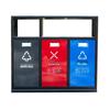 Stainless Steel Outdoor Waste Sorting Bin