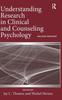 The Understanding Research In Clinical and Counseling Psychology Book