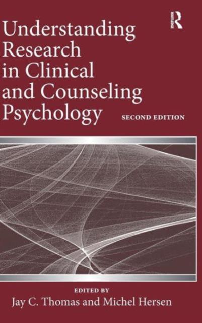 The Understanding Research In Clinical and Counseling Psychology Book