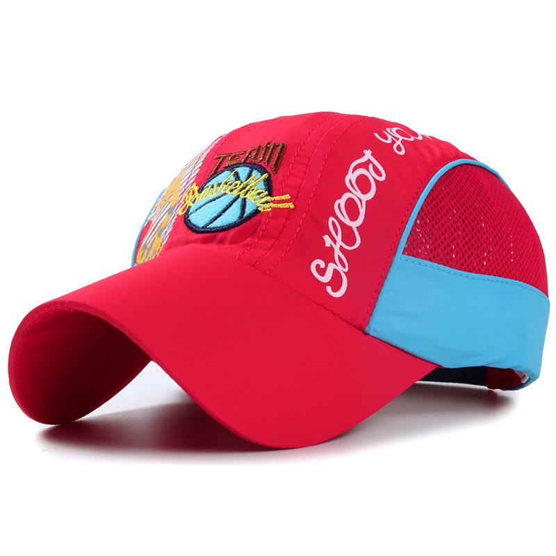Summer Outdoor Sports Children Baseball Cap New Student Quick Drying Mesh Baby Sunhat Boy Girl Snapback Caps Kid Fishing Hat