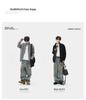 Men's Japanese Retro Solid Turtleneck Cardigan Sweater - Casual Knitwear, Trendy Stand Collar Jacket for Teens