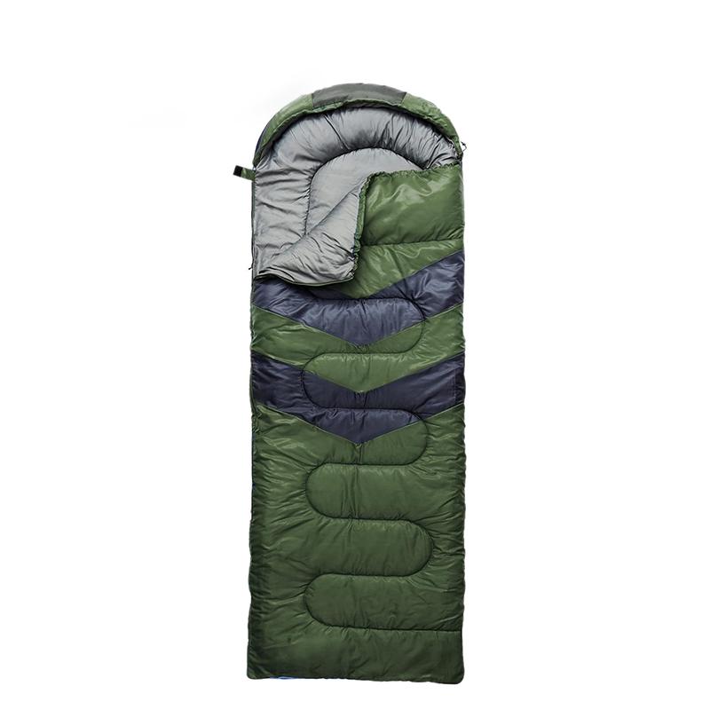 Hot Sale Cheap Portable Comfort Outdoor Envelope Hollow Cotton Camping Sleeping Bags