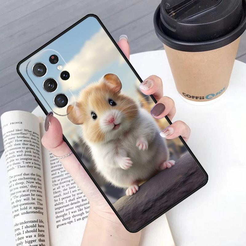 Hamster Kunst Handyhülle Cover Für Samsung Galaxy S24 S25 Ultra S21 S22 Ultra S10E Note 10 Plus Note 20 FE S23