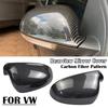 2x Mirror Cover MK5 Car Side Door Rearview Side Mirror Cover Cap For VW GOLF 5 MK5 GTI Jetta Passat B5.5 B6 EOS Sharan Superb