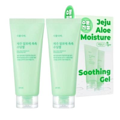 Jeju Aloe Moisture Soothing Gel Double Set 200ml X 2