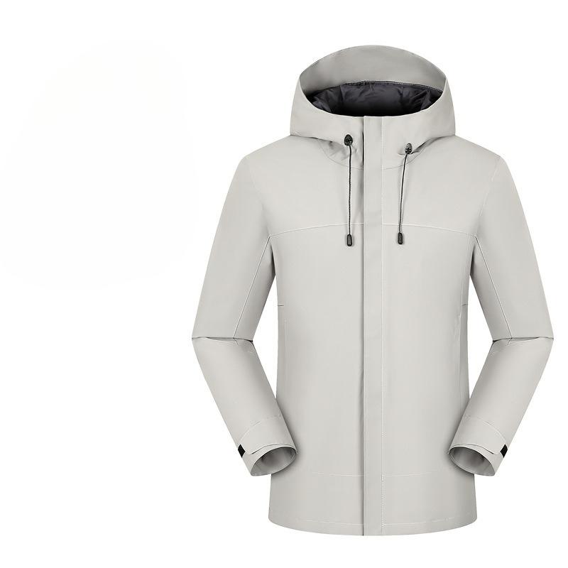 New Autumn and Winter Jacket Men's Regular Jacket Contrasting Color Fashion Outdoor Sports Mountaineering Windbreaker Men and Women