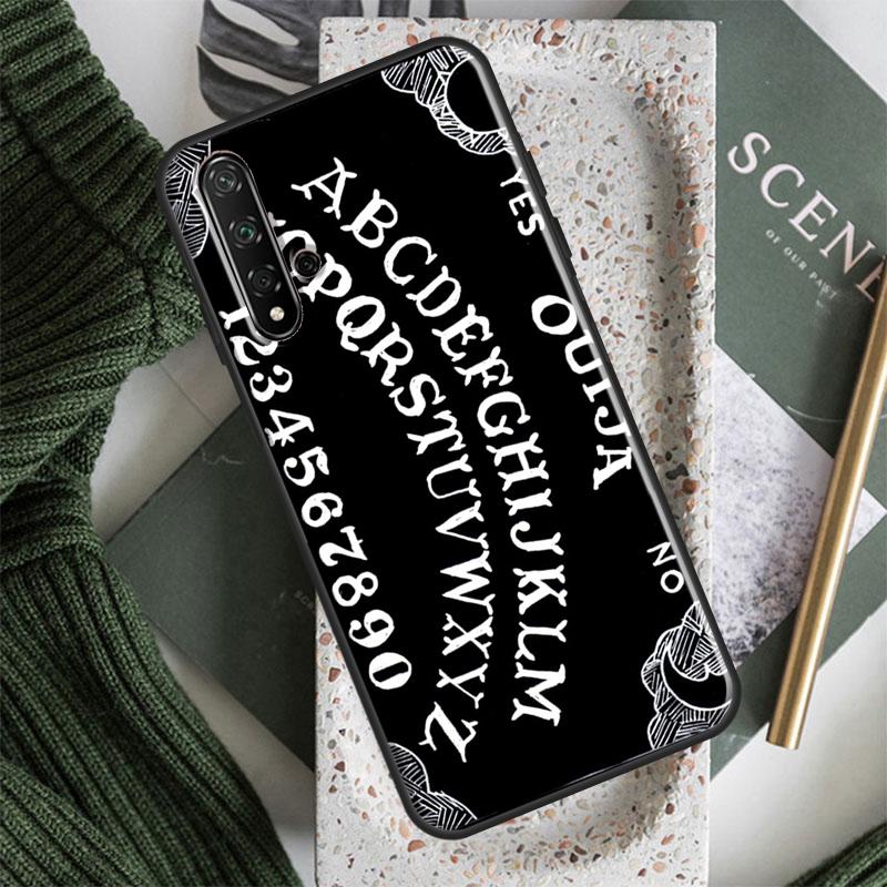 Ouija Board Case For Huawei Honor 70 50 X8 X9a Magic5 90 Lite P20 P30 P40 P60 Pro P Smart Nova 5T Cover