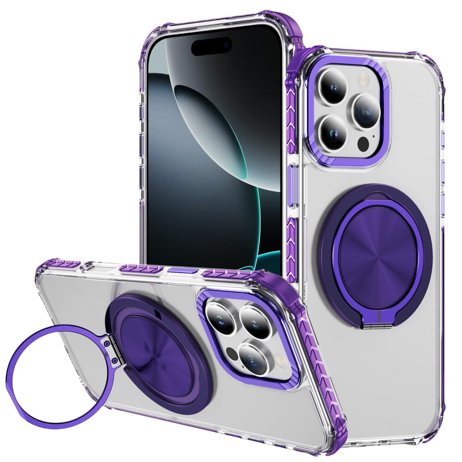 

Магнитный чехол для телефона 360 кронштейн для iPhone 16 для Apple 15 ProMax/14/13/12 Новый чехол для телефона For iPhone11