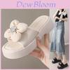 Stylish Summer Platform Sandals For Women With Floral Design Comfortable Slip-on Style