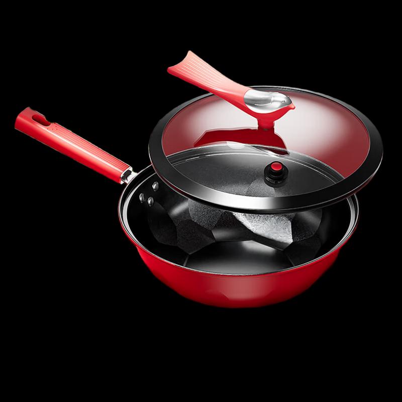 Urban Lady 32CM Wrought Iron Ceramic Non-stick Wok