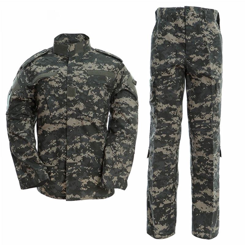 Yingtu Long-Sleeve Camouflage Tactical Uniform Set