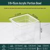 Clear Acrylic Food Pans