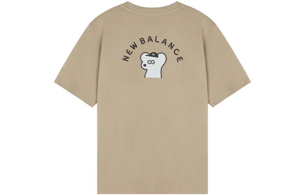 New Balance T Shirt Unisex Beige 5ED26211-LBE M