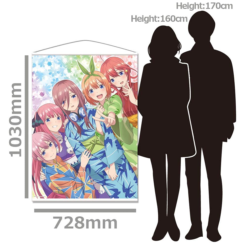 The Quintessential Quintuplets B1 Tapestry Nino Miku Yotsuba [Ichika & & & & May]