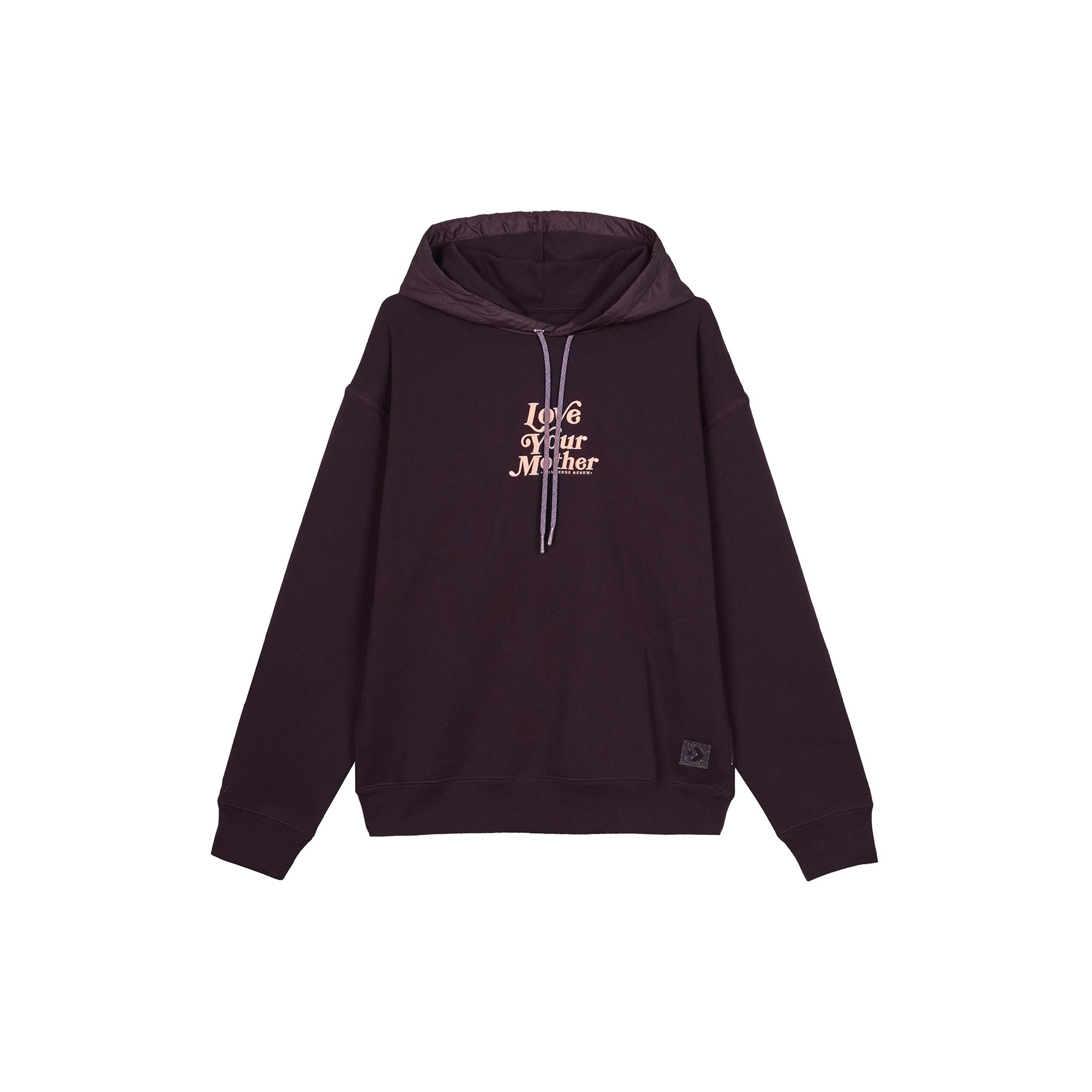 Converse Renew Retro Hoodie Asia Sizing  Burgundy  Men s 10022153-A02 XXL