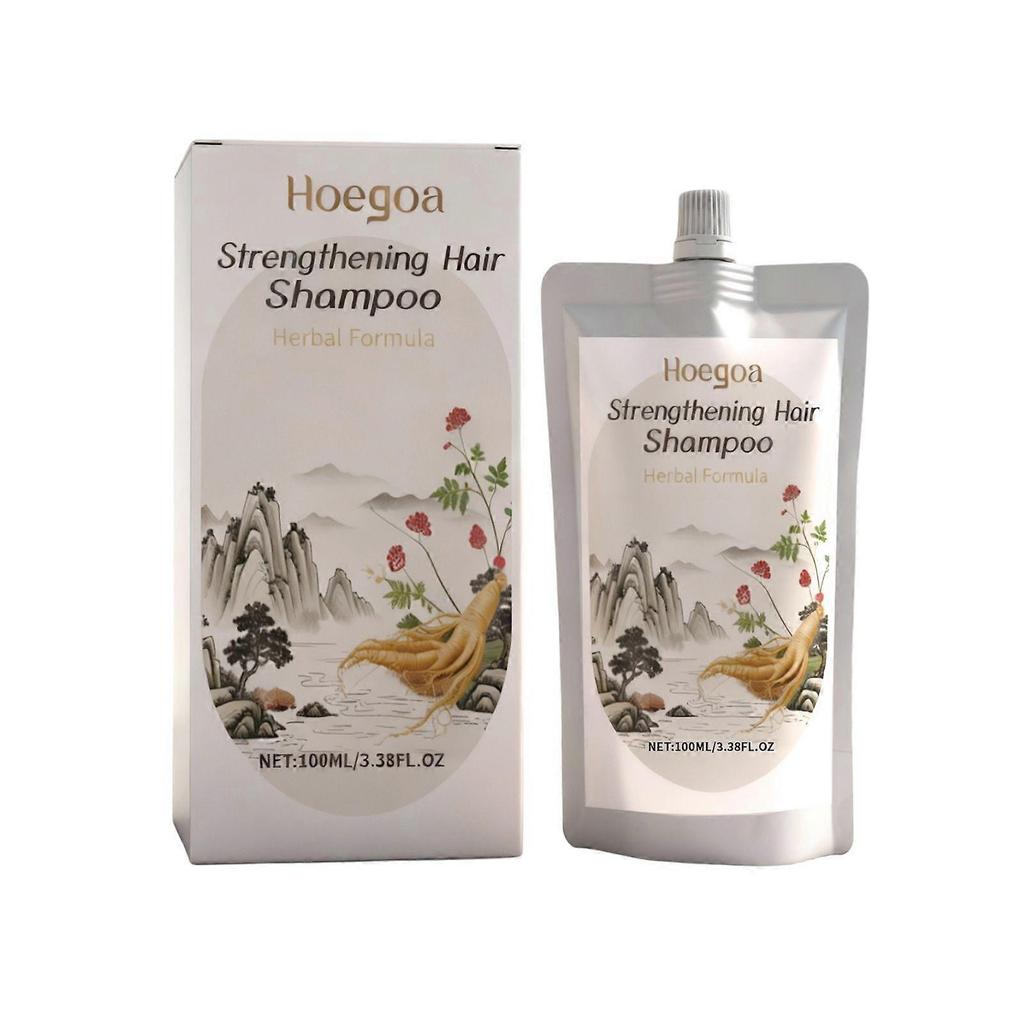 Herbal Shampoo 100ml with Real Rosemary, Cinnamon, Anise, Clove, Aloe, Ginger & Eucalyptus | Strengthens, Regenerates & Accelerates Hair Growth | Natu