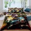 3D Printed Sword Art Online Bedding Set, Three-Piece Set, Includes Printed Duvet Cover and Pillowcases, Adult Size65