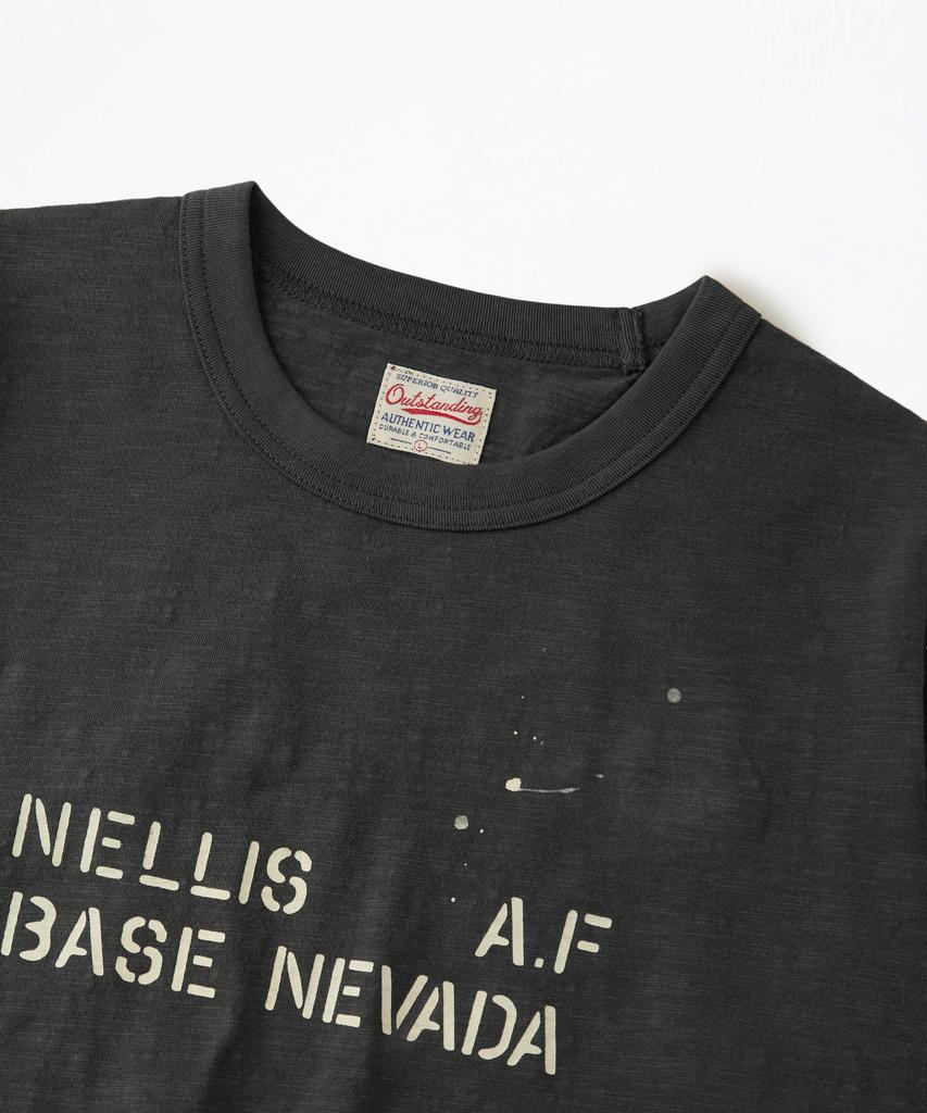 OUTSTANDING Mil Series Tee(Nellis)_Charcoal