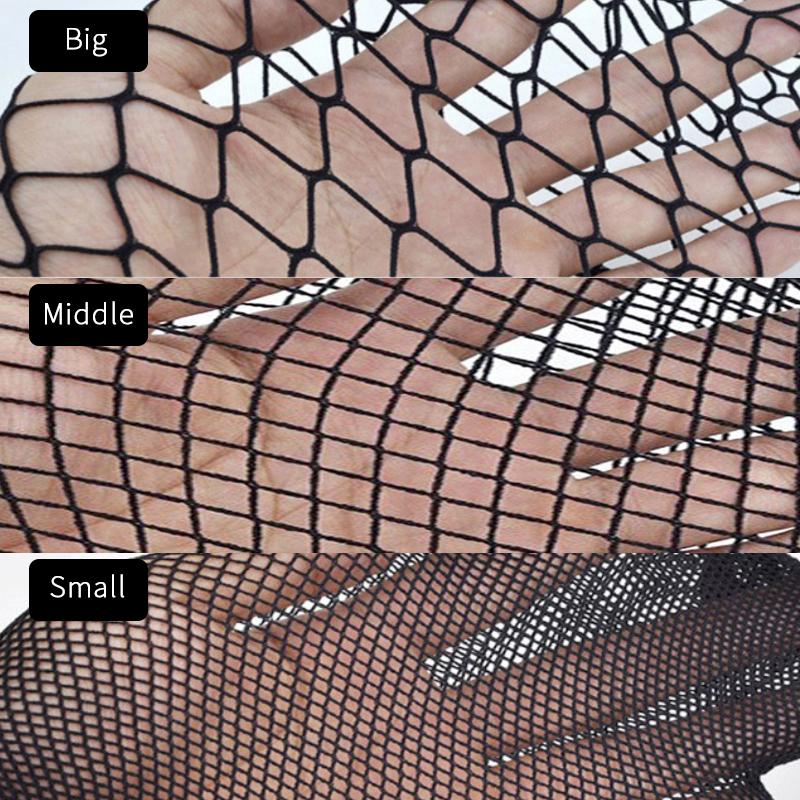 3XL Fishnet Stockings Mesh Pantyhose Plus Size White Black Large Over Knee Long Socks Thigh High Tights for Oversized Women 2XXL