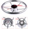 Stainless Steel Easy To Install Boat Steering Wheel Durable Marine Accessories 316 Stainless Steel