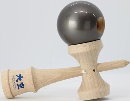 Yamagata Kobo Competition Kendama "Ozora" (Japan Kendama Association Certified) Premium Gunmetal