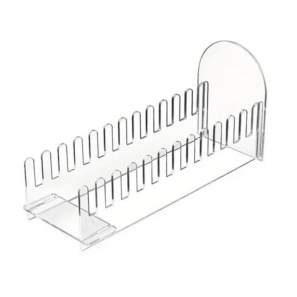 1/2/3 Pcs 12 Tier Greeting Card Display Stand Acrylic Postcard Booth Art Display Shelf Rack Jewelry Card Holder for Tabletop
