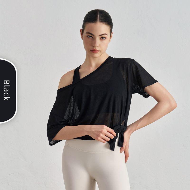 

Yoga Blouse Women s Spring New Arrival Breathable Split Slimming Sports Fitness Top Loose-Fitting Lightweight Thin Yoga Clothes Long Sleeves