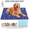 Dog Cooling Mat PVC Pet Waterproof Summer Cushion Cat Ice Pad Blanket Reusable Dog Cold Bed Pet Supplies for Indoor Outdoor Use