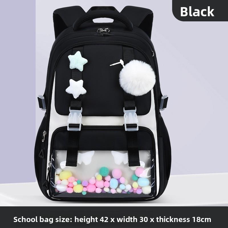 Childrens Oxford Cloth School Backpack With Breathable Adjustable Straps For Kindergarten And Elementary Kids