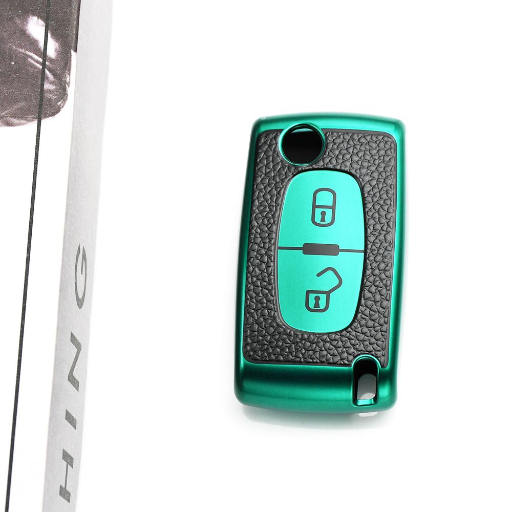 2/3 Buttons Car Key Fob Case Cover Holder for Peugeot 407 3008 5008 207 307 308 For Citroen DC2 C3 C4 C5 C6 SG C8 Xsara Picasso