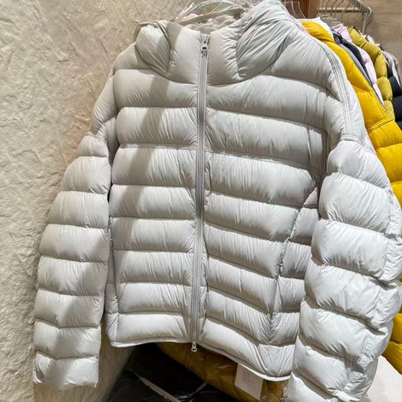 Womens Short Puffer Cotton Jacket Winter Slim Fit Lightweight Hooded Coat Couple Fashion Outerwear