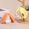 Plush Animal Keychain With Fruit Bunny Design For Girls And Kids