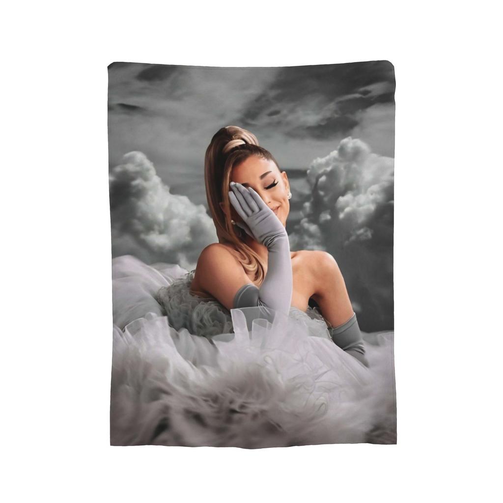Ariana GrandeMelodie Enthüllt Decke Flauschig Großartig Warm Kuscheldecke für Tagesdecke Dekoration,