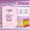 Child's Award & Art Certificate Album - A3/Boy & A4/Girl Transparent Loose-Leaf Storage