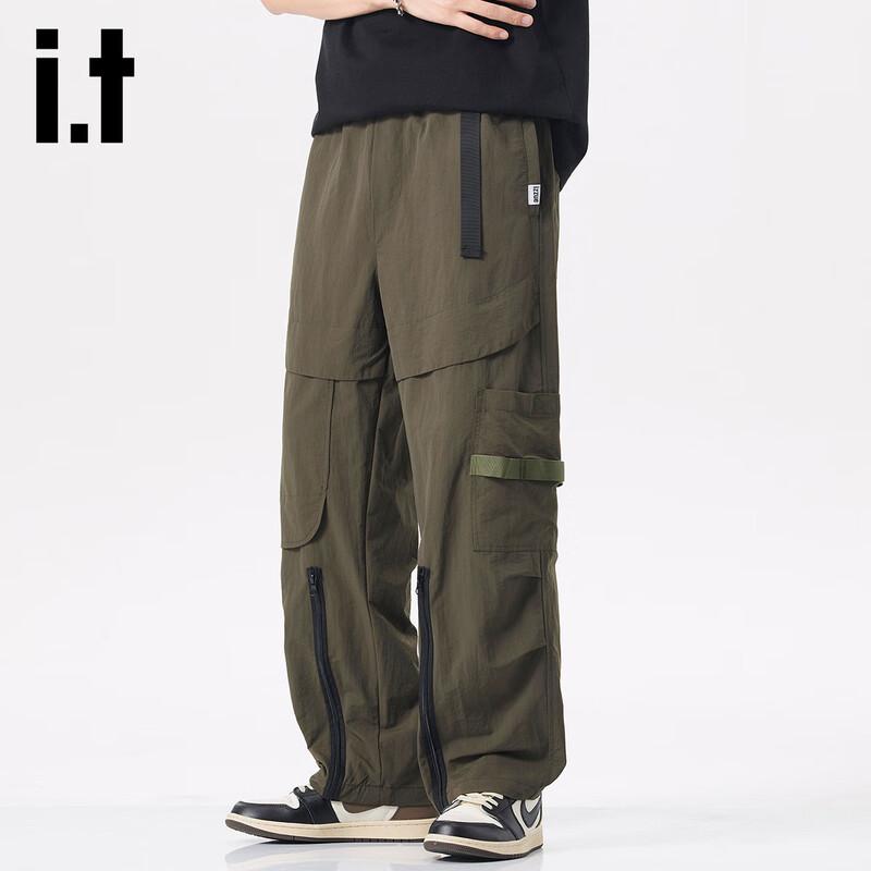 Izzue It Men's Multi-Pocket Casual Quick-Dry Pants