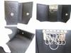 Authentic GUCCI Interlocking G Black Leather 6 Pics Key Cases #8481  Open Box