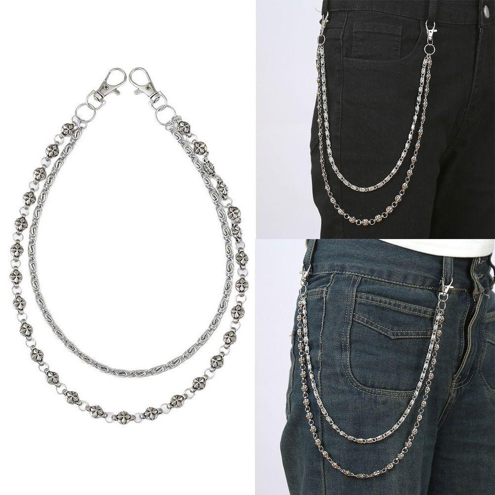 Double Chain Pants Chain Punk Jeans Chain Trendy Waist Chain  Accessories Gifts
