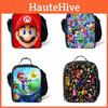 Borsa Pranzo Termica per Bambini Super Mario Resistente in Tessuto Oxford per Scuola Viaggio Picnic