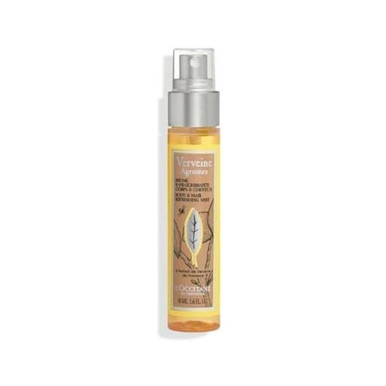 LOCCITANE Citrus Verbena Body Hair Mist 50mL Women Men Popular Cool Gift Present All-over Use Face Spray