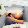 Mountain Natural Ins Nordic Pillow Case For Car Sofa Decorative Home Double-sided Print Plush Square Throw Pillow Cushion Cover