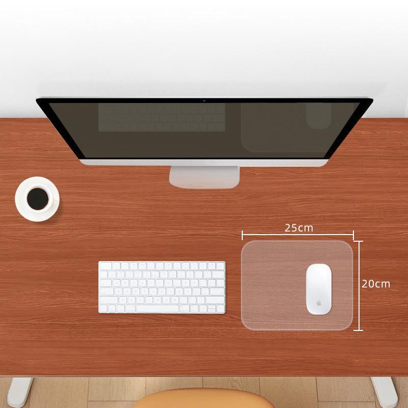 

Transparent Glass Gaming Optical Mouse Pad E-Sport Fps Gamer Accessories Professional Mouse Mat Mousepad For Laptop Pc Computer 25x20cm