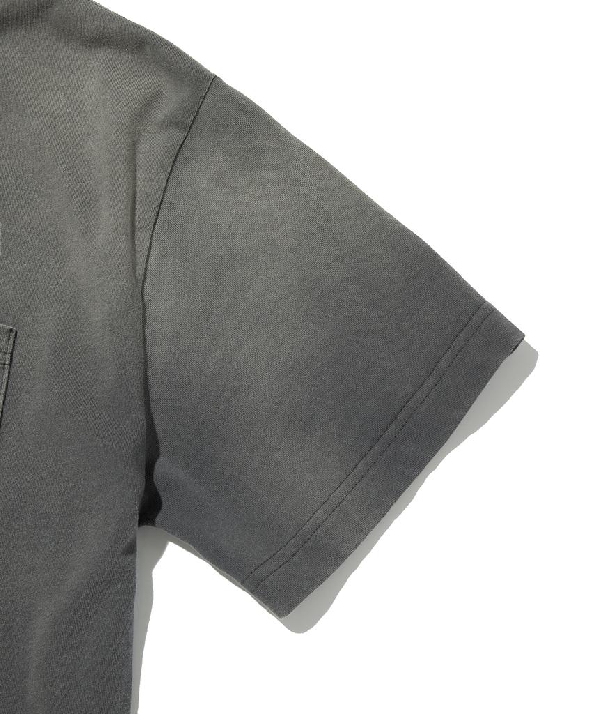 Seuweideu Pocket Cropped Tee [Washing Gray]